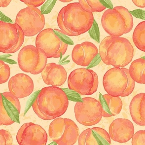 Peaches! Summer fresh peachy cascade