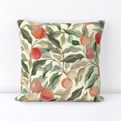 Painterly Pastel Peaches