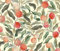 Painterly Pastel Peaches