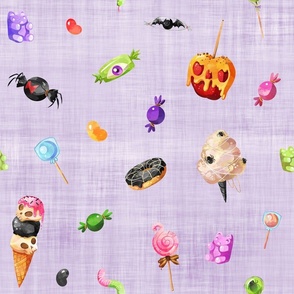 sweets with halloween sweets lilac linen