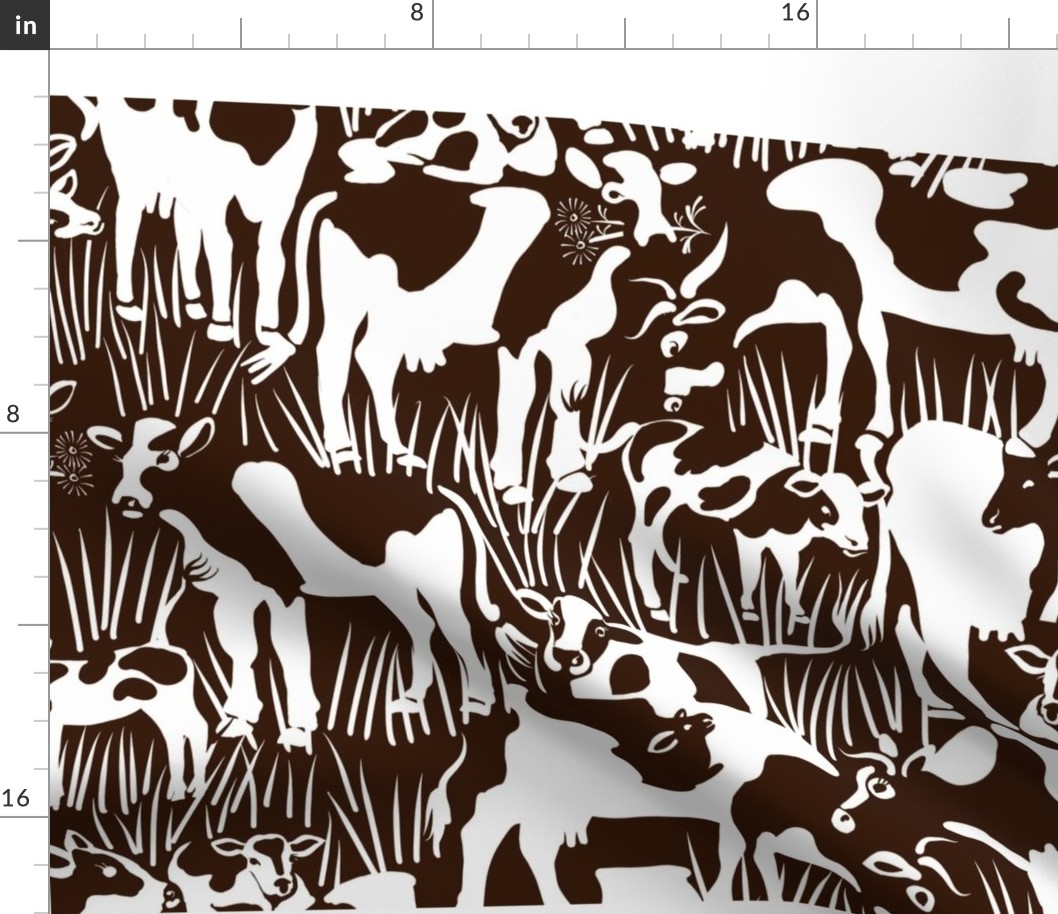 42x36 Seek and Find Playmat: Find the Cows | Brown