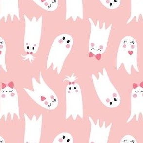 Sweet Ghosts on Pink