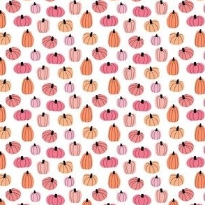 Sweet Pumpkins mini in pink and orange