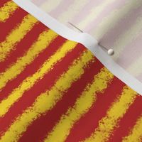 red and yellow stripe