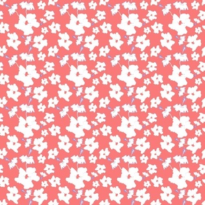 Petals in Coral