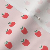 (med scale) apple picking - red on pink C21