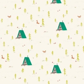A-Frame in the Woods