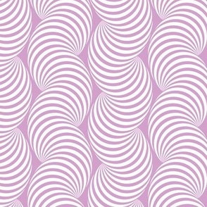 Striped Pipe Optical Illusion (Two-Way) - Orchid