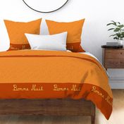 Summer Fleurs Bonne Nuit Pillowcase Orange