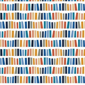 Shelf Reading Rainbow Book Spines - Tidy