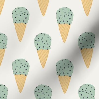 Ice Cream Cones offwhite/mint by DEINKI (medium scale)