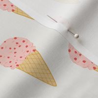 Ice Cream Cones offwhite/pink by DEINKI (medium scale)