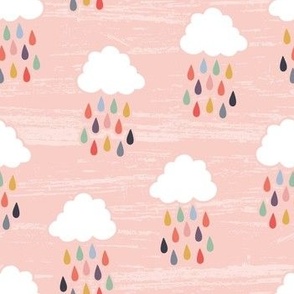 Happy Raindrops pink by DEINKI (medium scale)