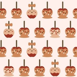 Kawaii Caramel Apples: Red (Small Scale)