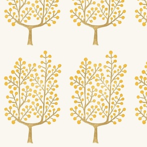 Goldenrod  Button Tree layers copy