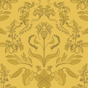 Bolting Damask Mustard