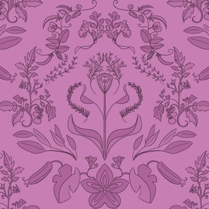 Bolting Damask Lavender