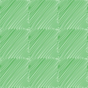 Green Watercolor Zig Zag Medium Right