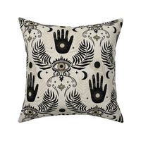 Celestial Boho Damask with Eye - medium