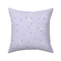 Baby pastel comfort dream bubbles  lila 