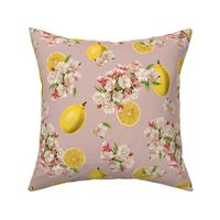 LEMON AND CRABAPPLE - LEMON LILAC COLLECTION (FADED CORAL)