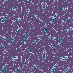golf figure scatter purple and blue2