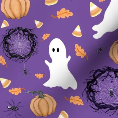 Halloween Candy Pumpkins Ghosts Spiders