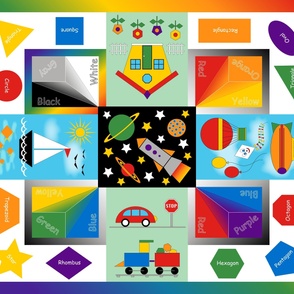 Colorful Shapes Playmat