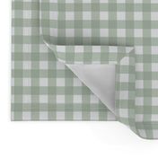 Sage Gingham - Small, gender neutral gingham