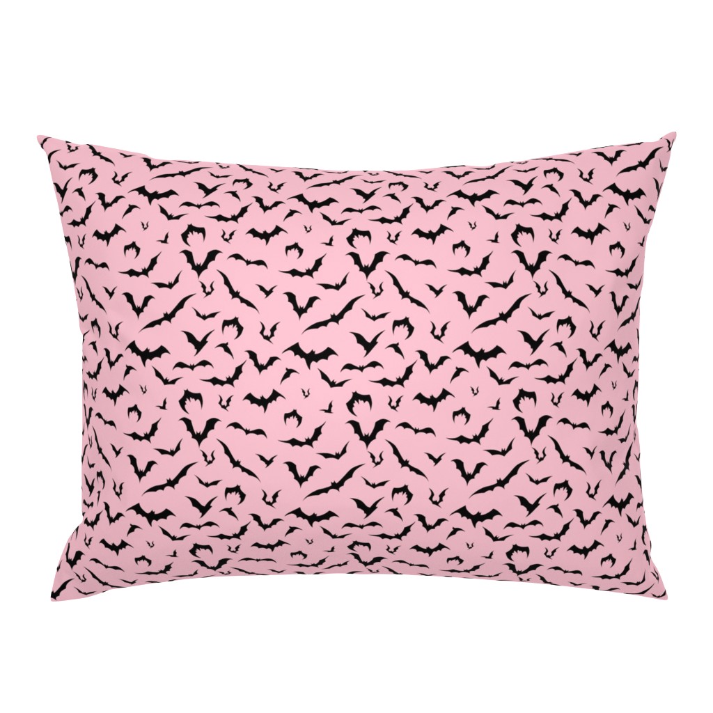 bat print (pastel pink)