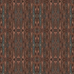 DSC11 - Small - Surreal Dreams in  Brown and Teal