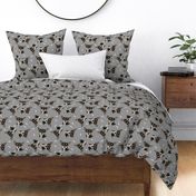 Dog Bones Chihuahua - Design  Grey