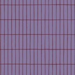 Long medium plaid purple