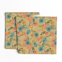 SPRING REVIVAL IN DAFFODIL - JUMBO - 12X12 FLORALS