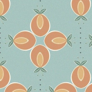 Peach Pie Ribbon Winner - seafoam pearl green