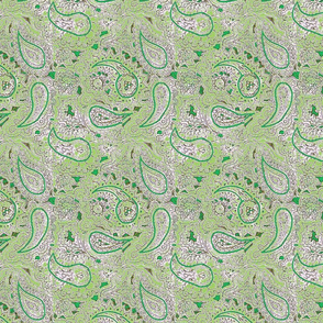 green paisley pattern :-)