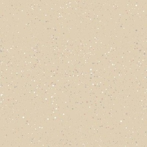 speckled fabric - oat