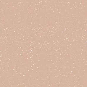 speckled fabric - dusty peach