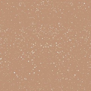 speckled fabric - clay