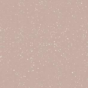 speckled fabric - dusty mauve