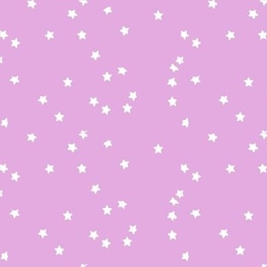 stars in bright lavender