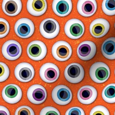 Eyeballs on orange by artfulfreddy