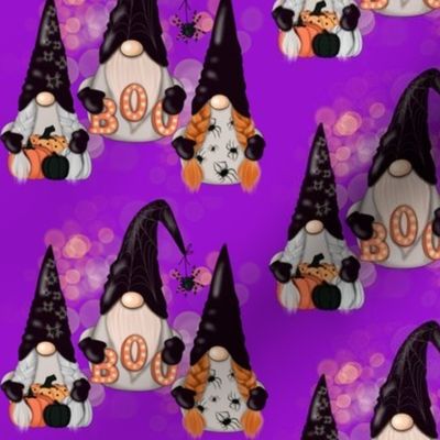 Halloween gnome trio