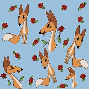 foxes 'n' roses
