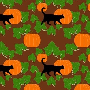 Pumpkin ivy Fabric