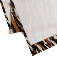 Tiger doodle stripes brown