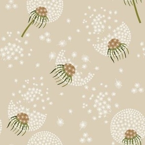 Dandelions Beige_Iveta Abolina