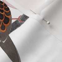 Turtle doves - Bird art by Annalisa Salis