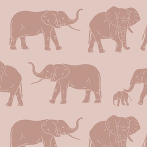 Mauve Elephants