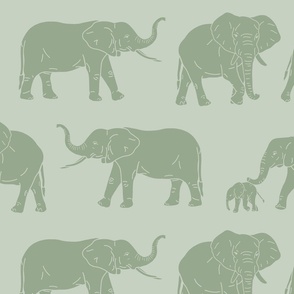 Jade Elephants